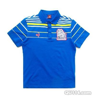 男士/女士藍色T桖定做